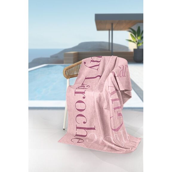 Πετσέτα Θαλάσσης Velour Printed 2501/03 100x175 guy Laroche  50% Cotton - 50% Polyester
