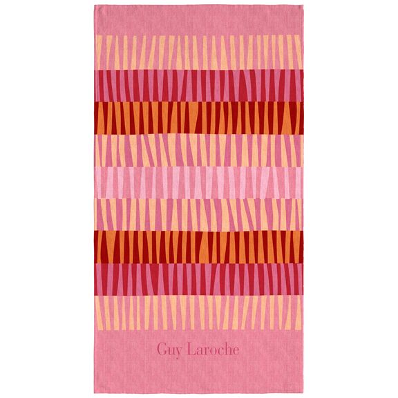 Πετσέτα Θαλάσσης Velour Printed 2504/03 100x175 guy Laroche  50% Cotton - 50% Polyester