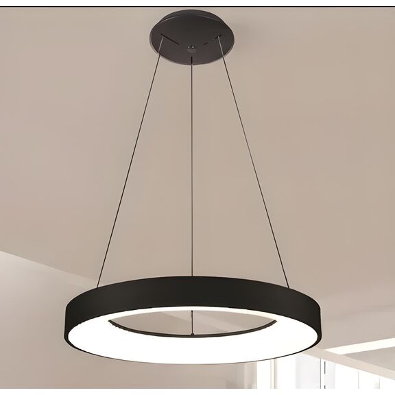 Se led 32 Kaito Black Pendant 50x50x100cm 32w 3cct Ip20 2 Years Warranty