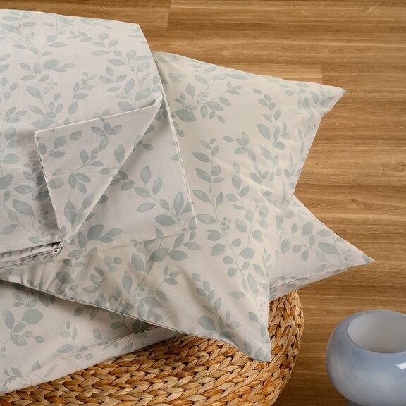 Σεντονι (Σετ 2 Τεμ.) 100χ200+32 Botan Aqua Casual Line Mini(λ)