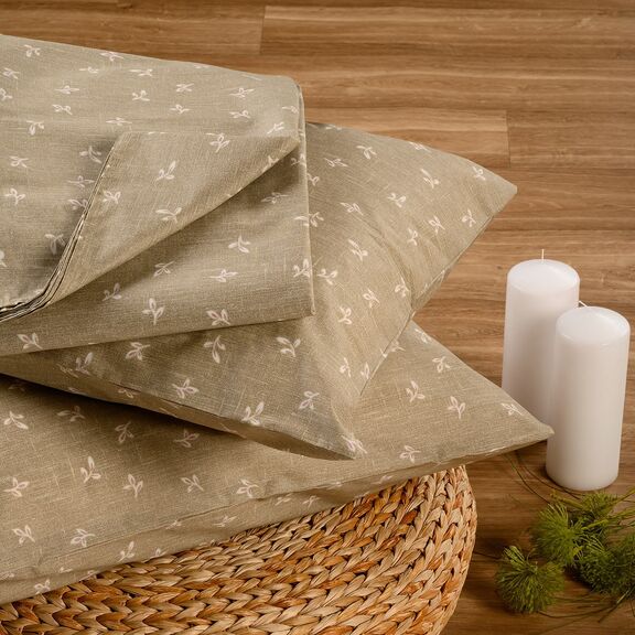 Σεντονι (Σετ 2 Τεμ.) 100χ200+32 Amour Light Mocca Ultra Line Mini(λ)