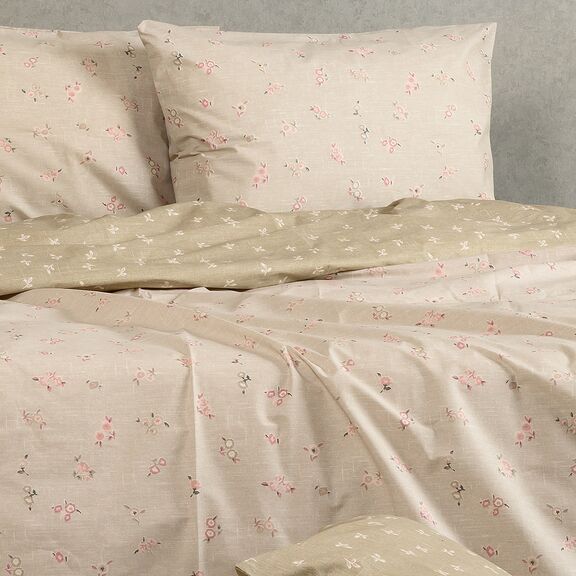 Σετ Σεντονια King Size Amour Light Mocca Ultra Line (260x270)