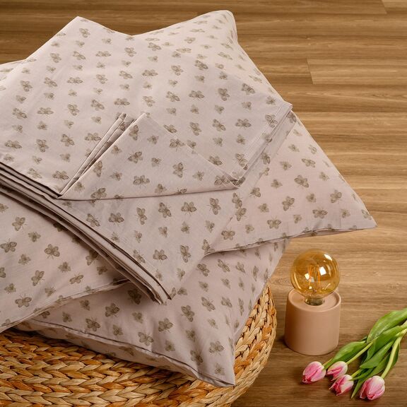 Σεντονι (Σετ 2 Τεμ.) 120χ200+32 Dolores ash Casual Line Mini(λ)