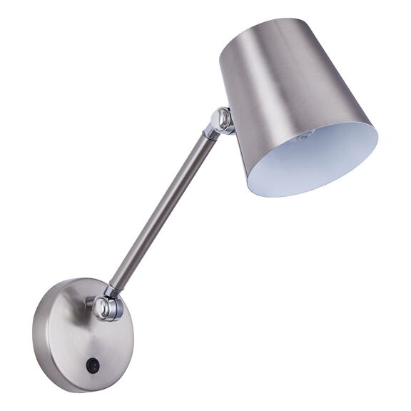 Se21-nm-33 David Nickel Matt Wall Lamp With Switcher  b3
