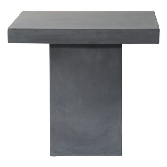 Concrete Cubic Τραπέζι Κήπου - Βεράντας, Cement Grey
