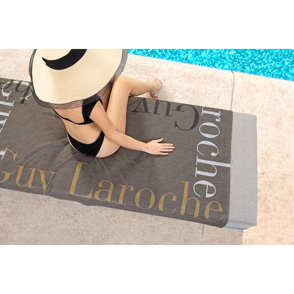 Πετσέτα Θαλάσσης Velour Printed 2501/02 100x175 guy Laroche  50% Cotton - 50% Polyester