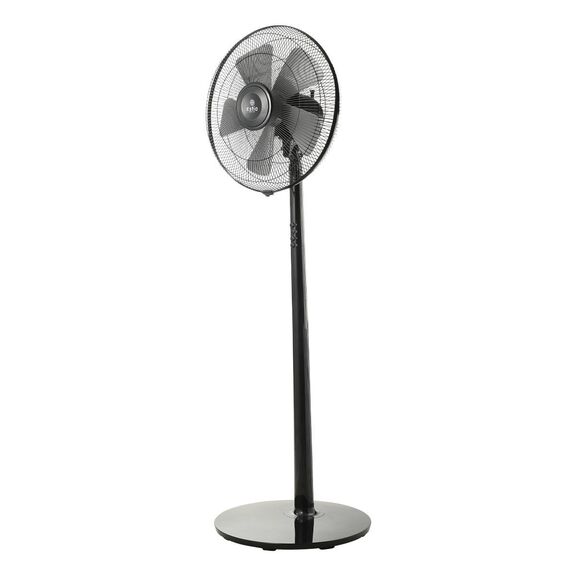 Estia Ανεμιστηρας Σταντ Επιδαπεδιος Levanto 40cm 55w Μαυρος