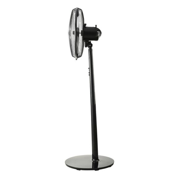 Estia Ανεμιστηρας Σταντ Επιδαπεδιος Levanto 40cm 55w Μαυρος