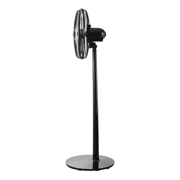 Estia Ανεμιστηρας Σταντ Επιδαπεδιος Levanto 40cm 55w Μαυρος με Τηλεχειριστηριο