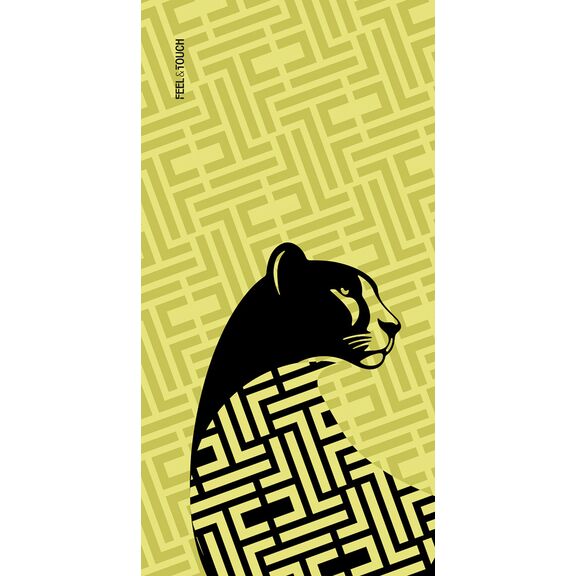 Πετσέτα Θαλάσσης Printed 02 80x160 Feel and Touch  83% Polyester - 17% Polyamide
