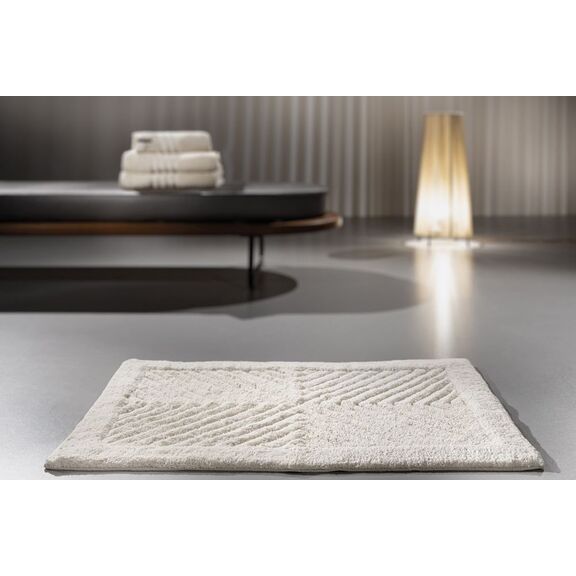 Πατάκι Μπάνιου Mozaik Perla 40x60 guy Laroche  100% Cotton