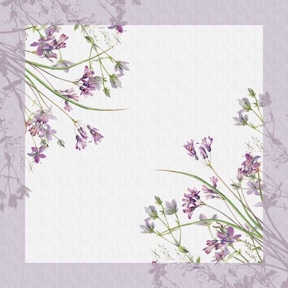 Τραπεζομάντηλο 18 Lilac 145x145 Saint Clair  100% Polyester