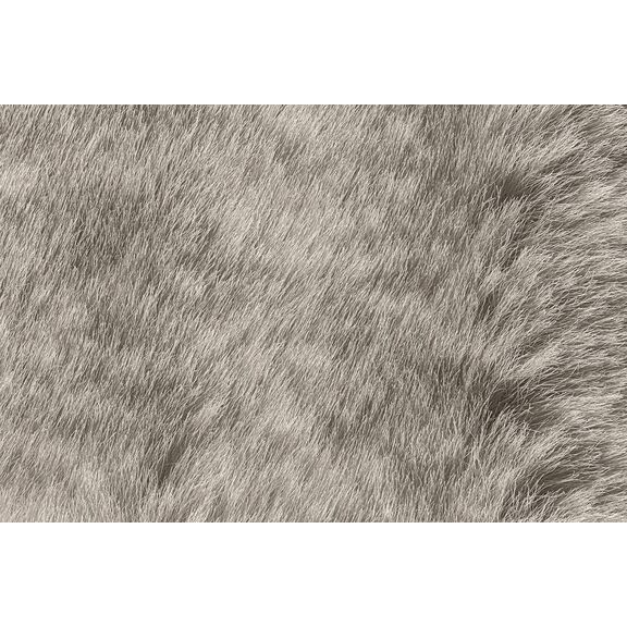 Σετ 2τμχ Alpaca Taupe guy Laroche  100% Pol. Art. fur