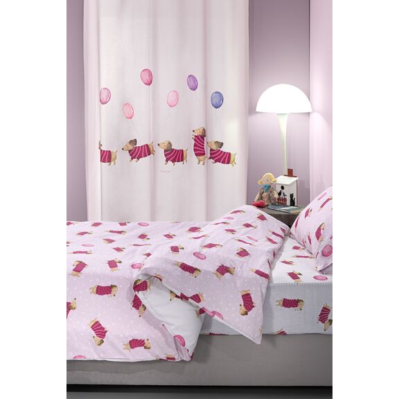 Κουρτίνα Soft - Touch pet Fuchsia με Τρουκς 160x240 Saint Clair  100% Polyester