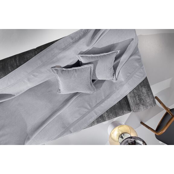 Ριχτάρι Καναπέ Rubicon Silver (Τριθέσιος) 170x300 guy Laroche  100% Fine Microfiber