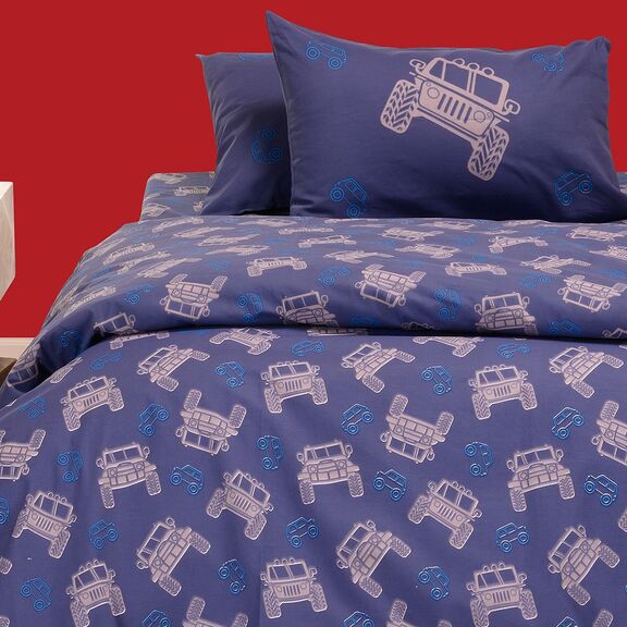 Σετ Σεντονια Μονα Trucks Blue Kids Line 170x270