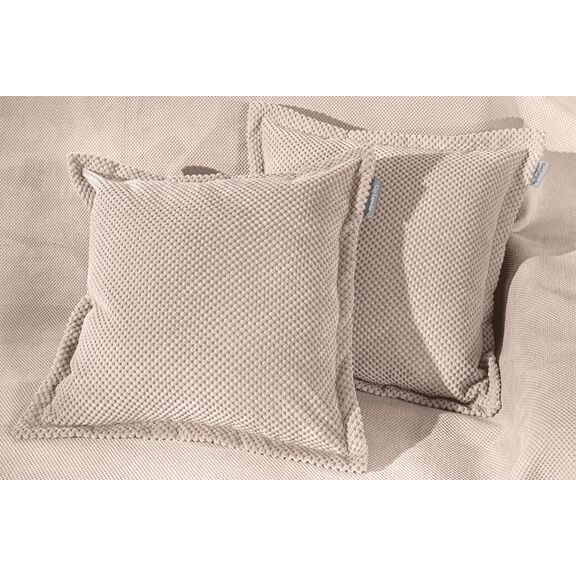 Ριχτάρι Καναπέ Rubicon Champagne (Τριθέσιος) 170x300 guy Laroche  100% Fine Microfiber