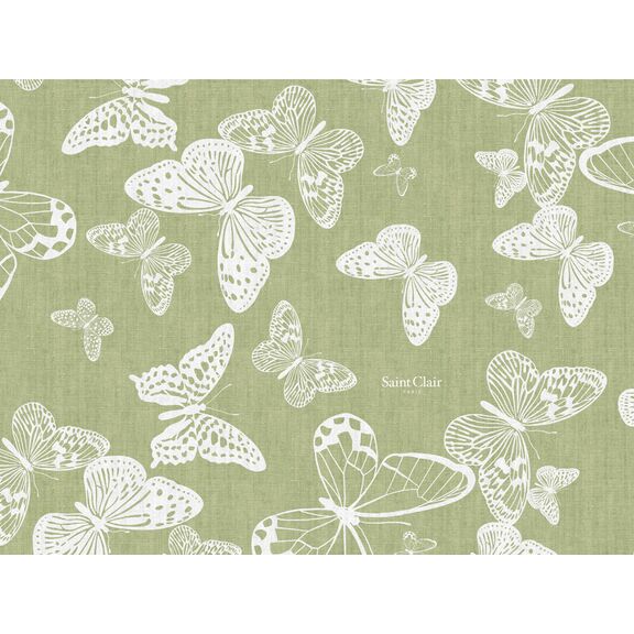 Πασχαλινό Σουπλά Easter 22 Green 45x33 Saint Clair  100% Polyester