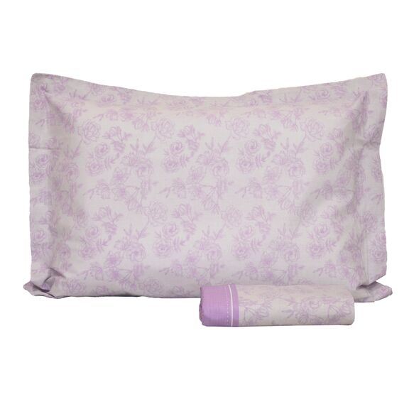 Σεντόνι Κούνιας 120x165 Baby mix & Match 44 Λιλά