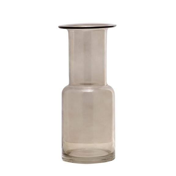 VASE 242 ΓΥΑΛΙΝΟ ΒΑΖΟ (ΔΙΑΜ.13 -ΥΨΟΣ 29 εκατ)