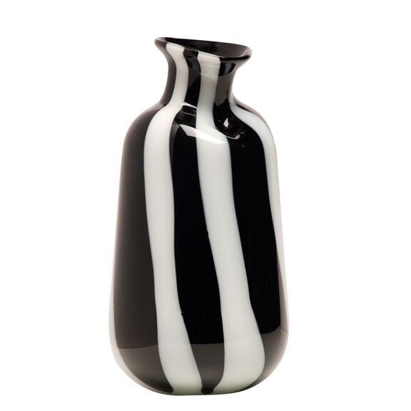 VASE 243 ΓΥΑΛΙΝΟ ΒΑΖΟ (ΔΙΑΜ.17-ΥΨΟΣ 35 εκατ)