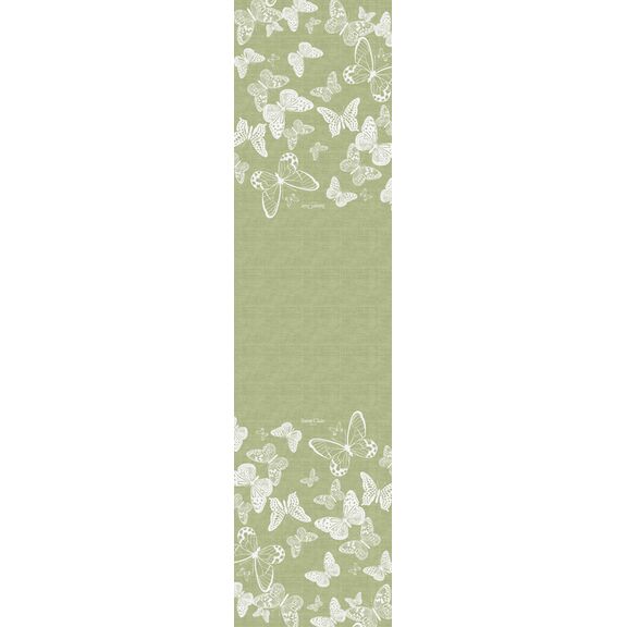 Πασχαλινή Τραβέρσα Easter 22 Green 40x160 Saint Clair  100% Polyester