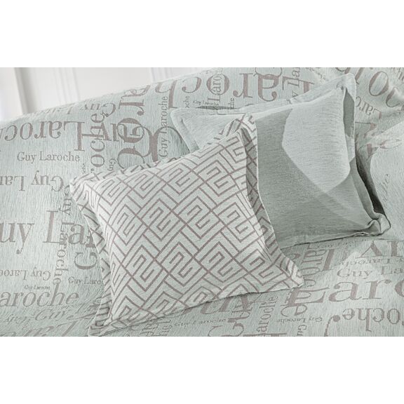 Ριχτάρι Καναπέ Stamp Mint (Τετραθέσιος) 180x350 guy Laroche  37% Cotton-21%polyester-42% Acrylic