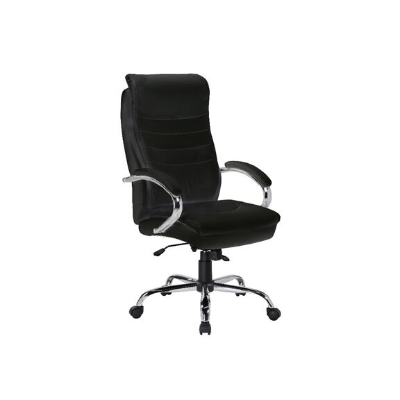 Velco pro Systems Καρεκλα Γραφειου Μαυρη Διευθυντου- Διαστασεισ: 64x71x110/120cm - Επιφανεια Pu+pvc