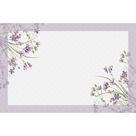 Τραπεζομάντηλο 18 Lilac 145x220 Saint Clair  100% Polyester