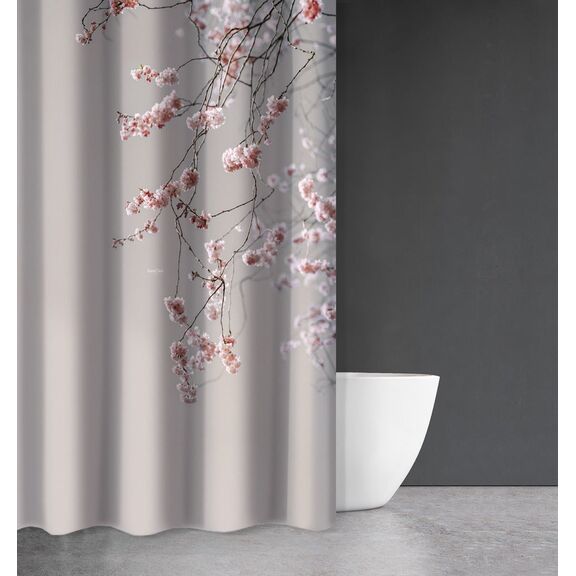 Κουρτίνα Μπάνιου zen Body des 813 με Κρίκους 240x185 Saint Clair  100% Polyester