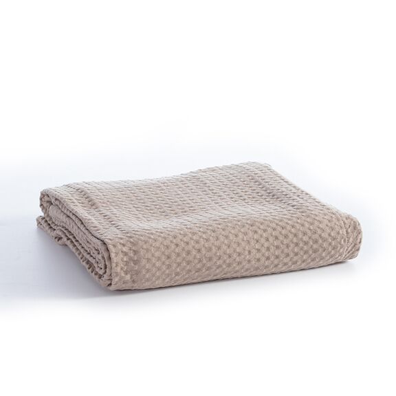Κουβέρτα Πικέ Υπέρδιπλη Βαμβάκι 220x240cm nef-nef new golf 1023-linen