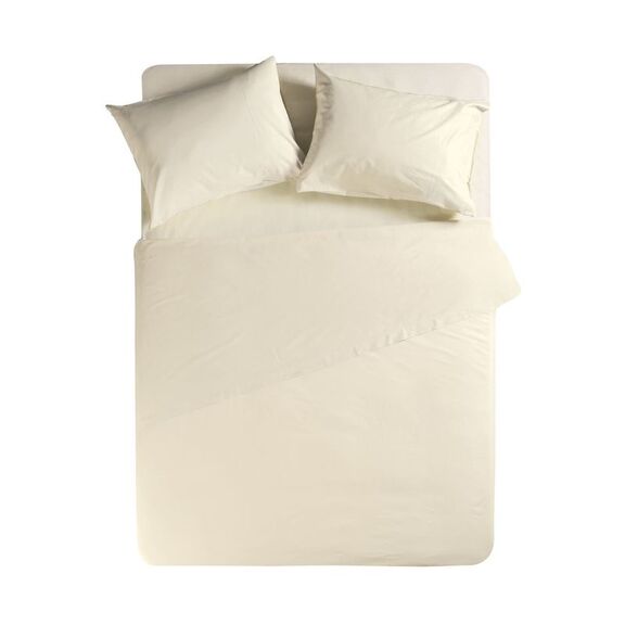Σεντόνι Μονό Μεμονωμένο 170x270cm Βαμβάκι nef-nef basic/ cream 011708