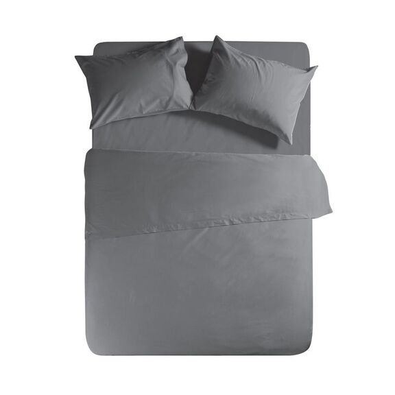 Σεντόνι Μονό Μεμονωμένο 170x270cm Βαμβάκι nef-nef basic/ dark grey 011708