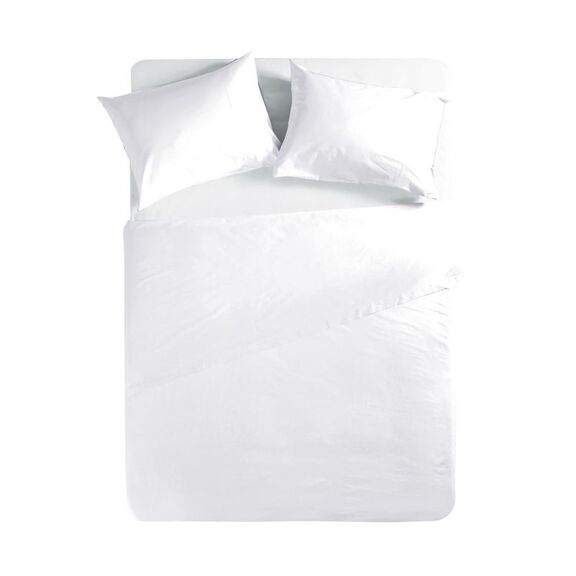 Σεντόνι Υπέρδιπλο Μεμονωμένο 240x270cm Βαμβάκι nef-nef basic/ white 011709