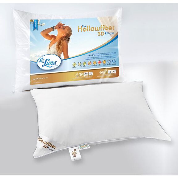 Μαξιλάρι Ύπνου 50x70cm la luna he hollowfiber 3d pillow medium