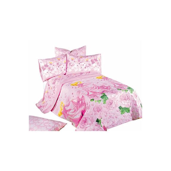 Κουβερλί παιδικό 170x270 palamaiki  princess glamour disney