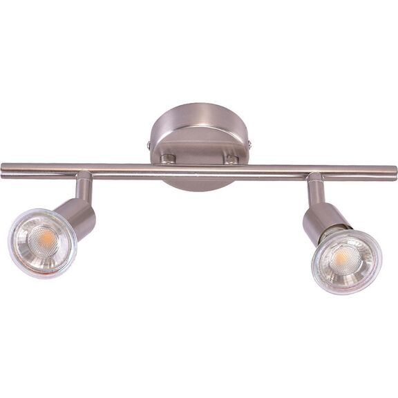 Σποτ Μεταλλικό Χρώμιο 31x8x16cm Λαμπτήρες gu10 homelighting saba 77-3551