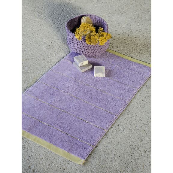 Πατάκι Μπάνιου 50x80cm nima home agua lavender Βαμβάκι