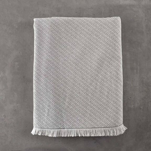 Ριχτάρι Τριθέσιο 180x280 rythmos gallup Γκρι 80% Βαμβάκι - 20% polyester