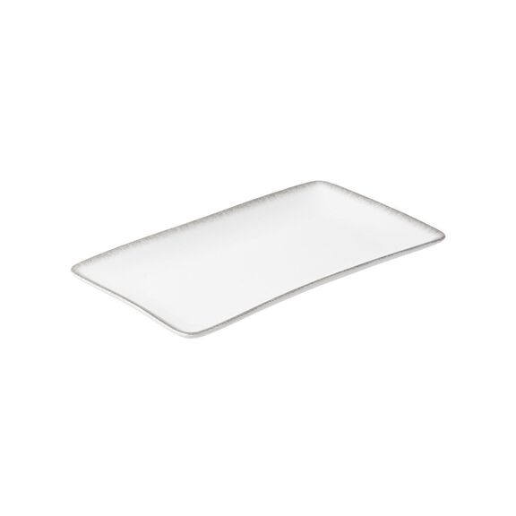 Estia Πιατελα Ορθογωνια Pearl Πορσελανινη 27x16cm White