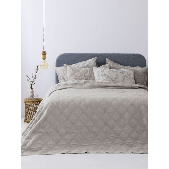 Σετ Κουβερλί Ημίδιπλο 180x240 Ifigeneia Beige