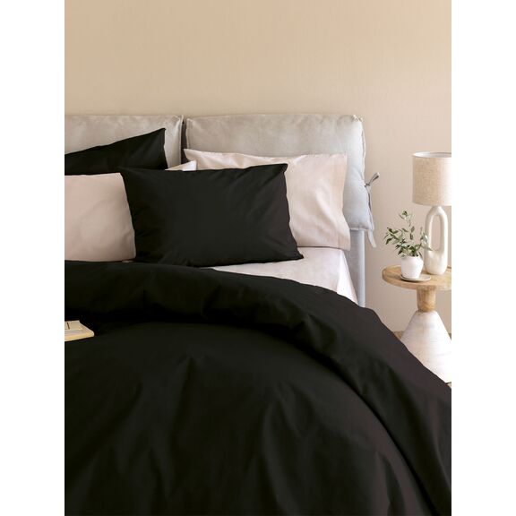 Σετ Μονά Σεντόνια 170x260 Etoile/2 jet Black με Λάστιχο