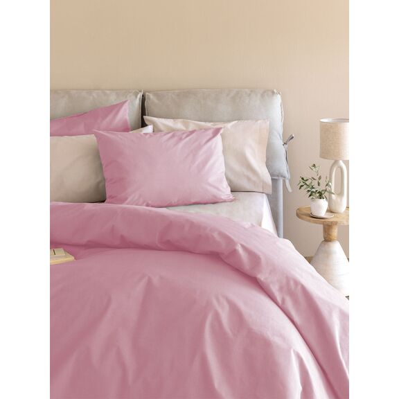 Σεντόνι King Size 180x200+32 Etoile/2 Pink με Λάστιχο