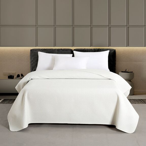 Κουβερλι Μονο Zara White (160χ240)
