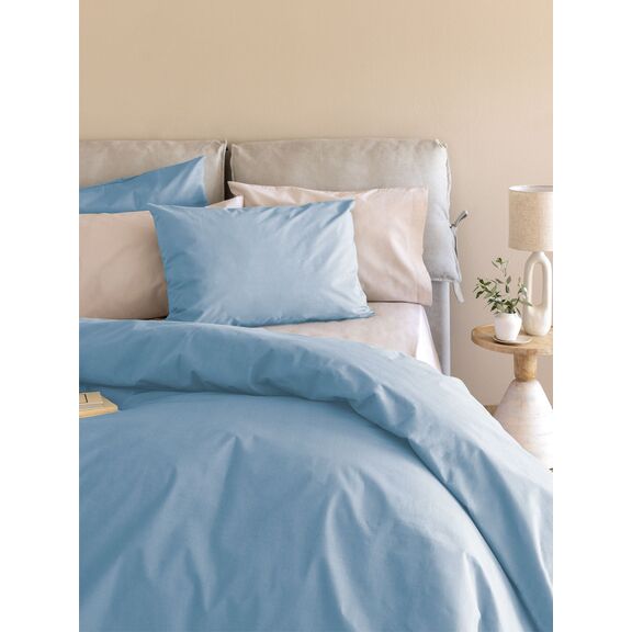 Σεντόνι King Size 265x275 Etoile/2 Blue Χωρίς Λάστιχο