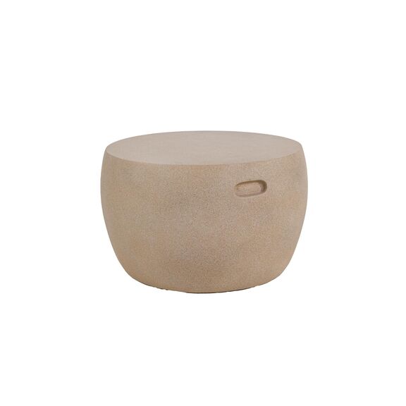 Τραπέζι Καθιστικού Randel Sand Round (60x60x39) Soulworks 0800056