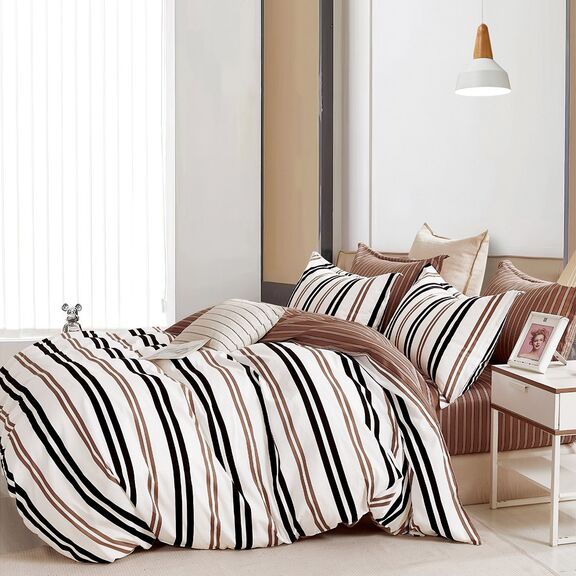 Σετ Παπλωματοθηκη (3 Τεμ.) Υπερδιπλη Silas Prime Line (220x240)