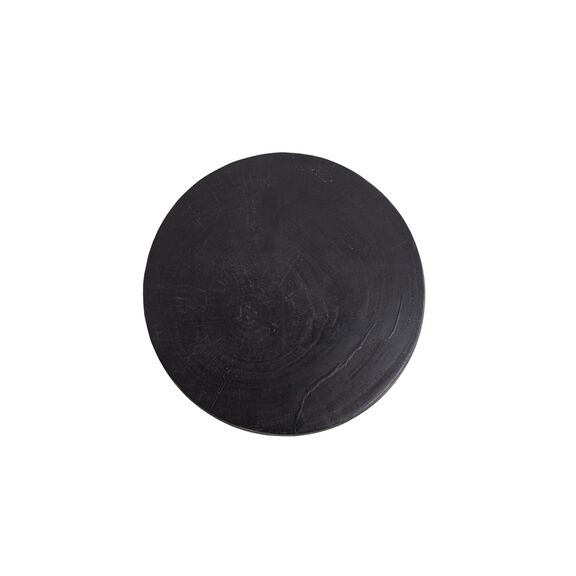 Σκαμπό Kivi Black (40x40x45) Soulworks 0900017