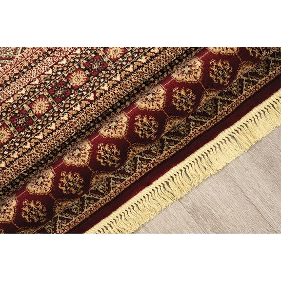 Χαλι Persia 7838 Burgundy με Κροσσι - Set067(2x140,1x200)   με το Mέτρο