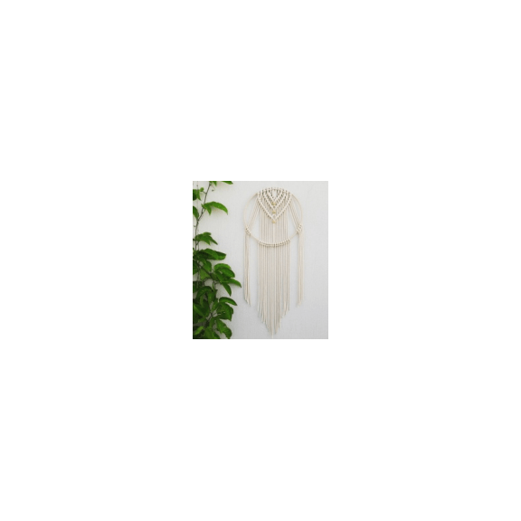 Macrame Διακοσμητικο(star) Επιτοιχιο φ30 εκ. * 66 εκ.